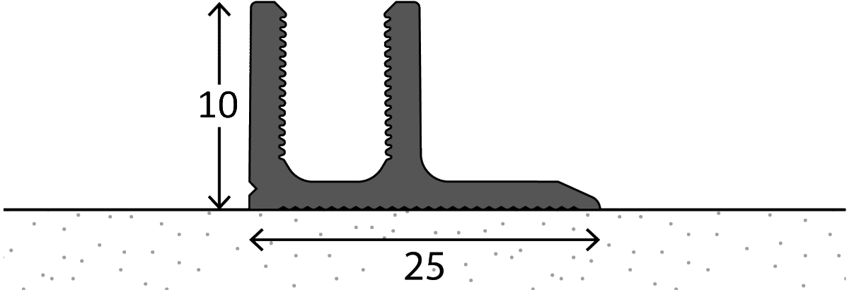 Anpassungsprofil | Länge: 90 cm Anpassungsprofil | Länge: 90 cm